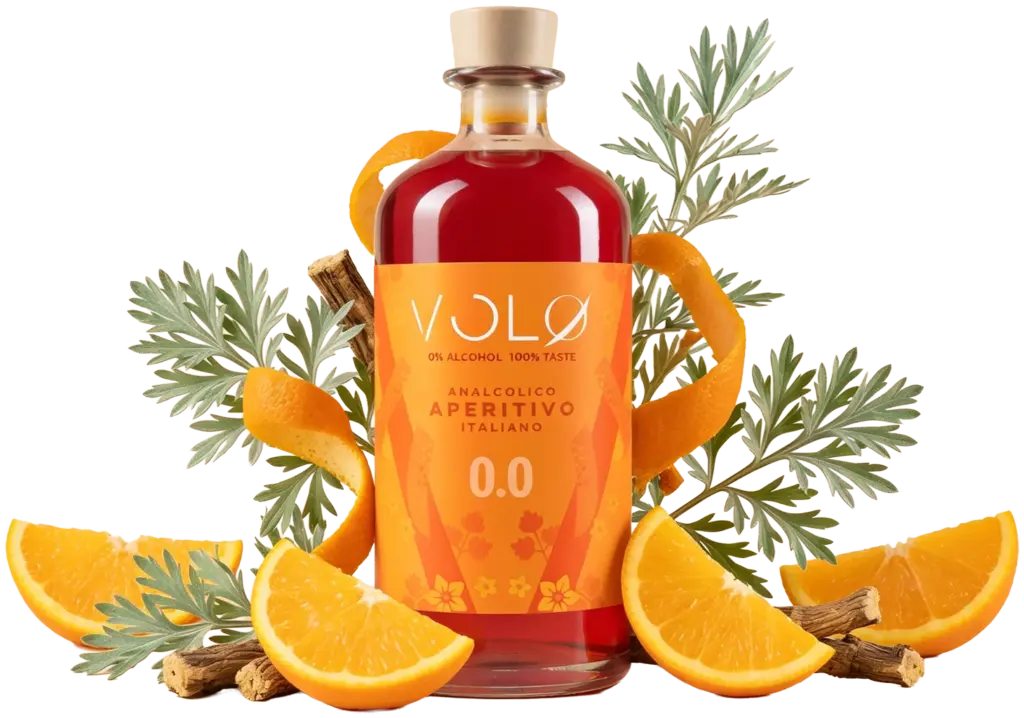 VOLØ Aperitivo Italiano 0.0 zero-ABV Italian aperitif bottle