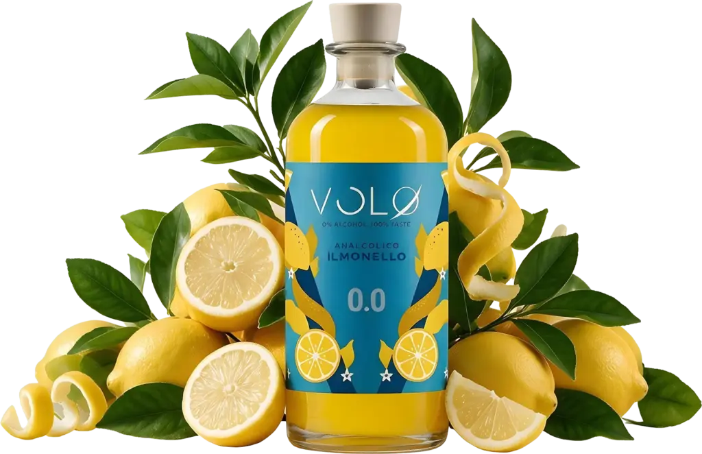 VOLØ Il Monello 0.0 zero-ABV Italian citrus aperitif bottle