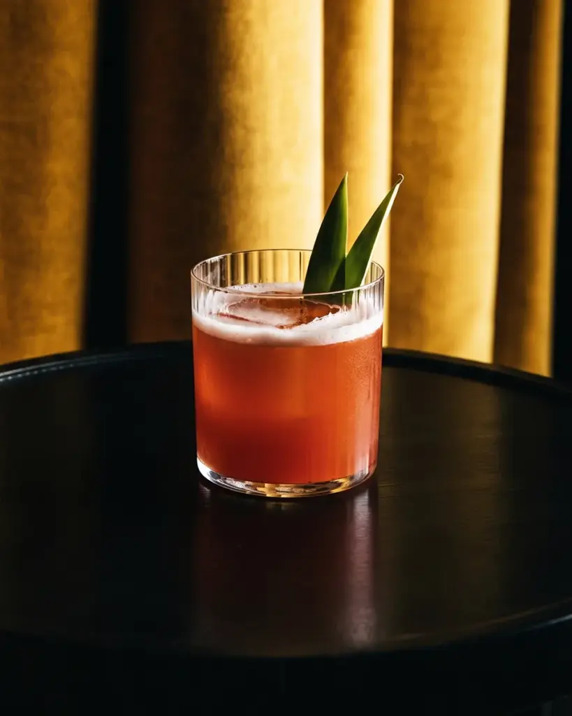Jungle Bird Low cocktail with VOLØ Aperitivo Italiano and pineapple juice